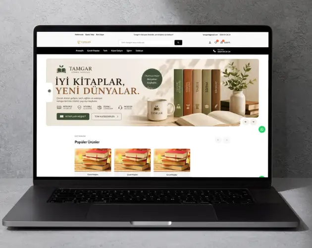 Tamgar e-ticaret sitesi