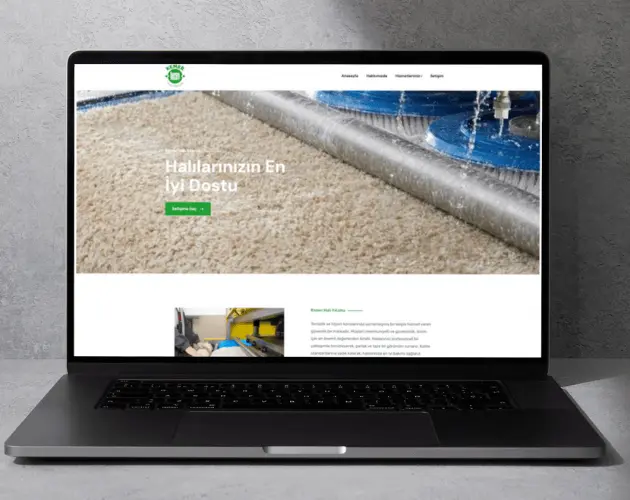 Kemer Halı Koltuk Yıkama Kurumsal Web Sitesi Projesi