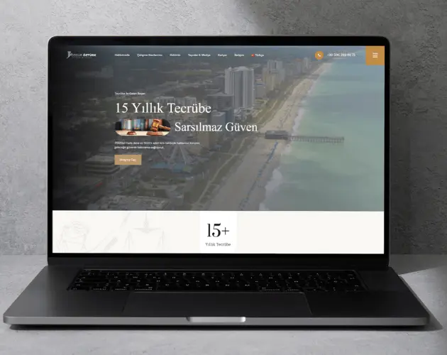 Avukat Özgür Öztürk Kurumsal Web Sitesi Projesi